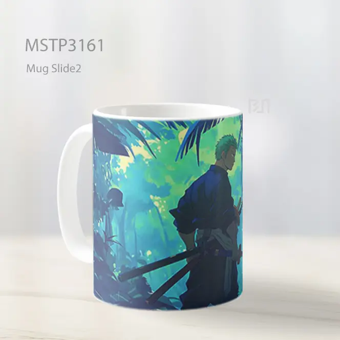Zoro Menoleh Di Hutan Mug MSTP3161 - All-side / Desain