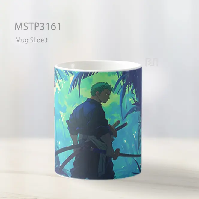 Zoro Menoleh Di Hutan Mug MSTP3161 - All-side / Desain