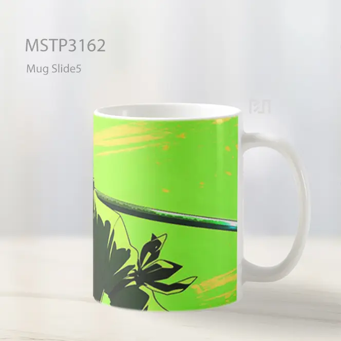 Zoro One Piece Aura Hijau Mug MSTP3162 - All-side / Desain