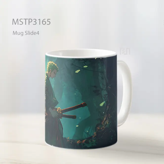 Zoro One Piece Forest Night Scene Mug MSTP3165