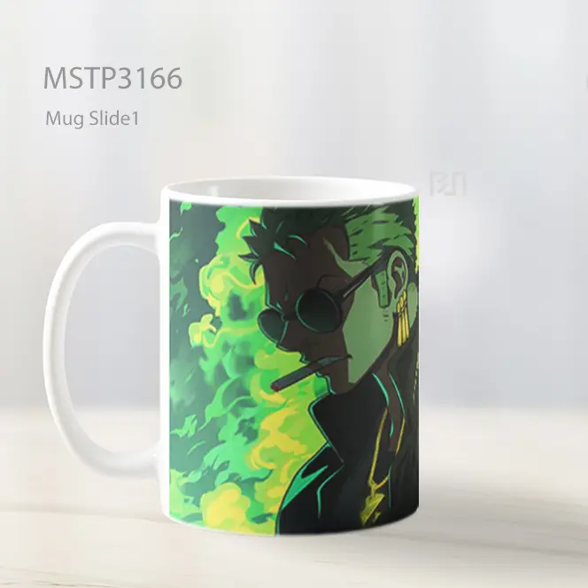 Zoro One Piece Gaya Hypebeast Mug MSTP3166 - All-side / Desain