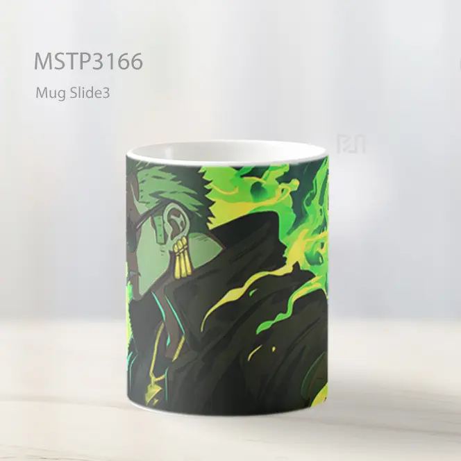 Zoro One Piece Gaya Hypebeast Mug MSTP3166 - All-side / Desain