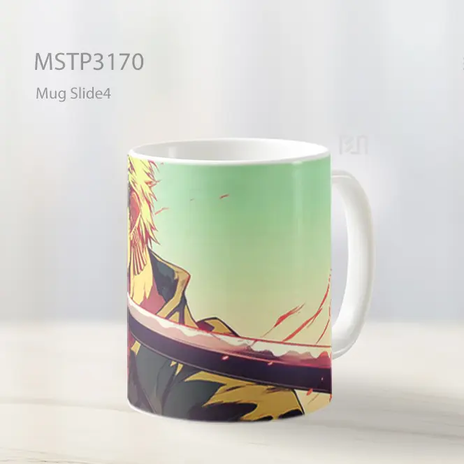 Zoro One Piece Menghunus Pedang Mug MSTP3170