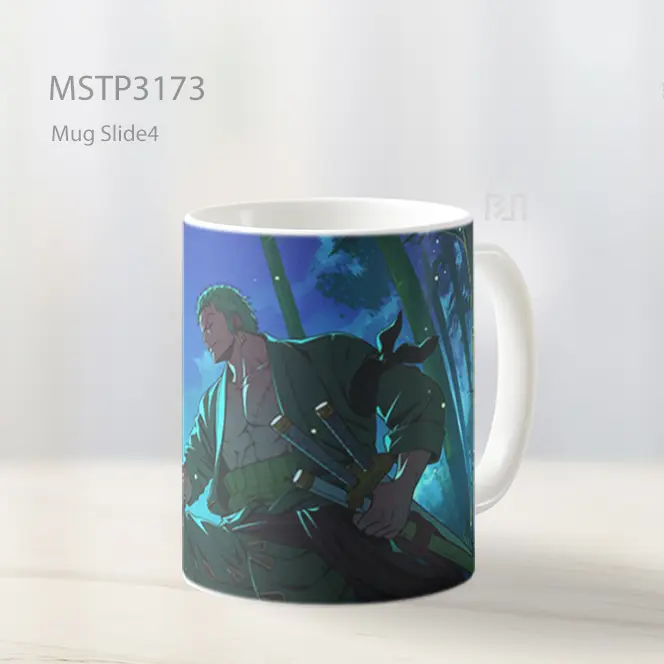 Zoro One Piece Pendekar Hutan Mug MSTP3173