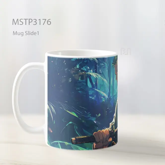 Zoro One Piece Tersesat Di Hutan Mug MSTP3176 - All-side / Desain