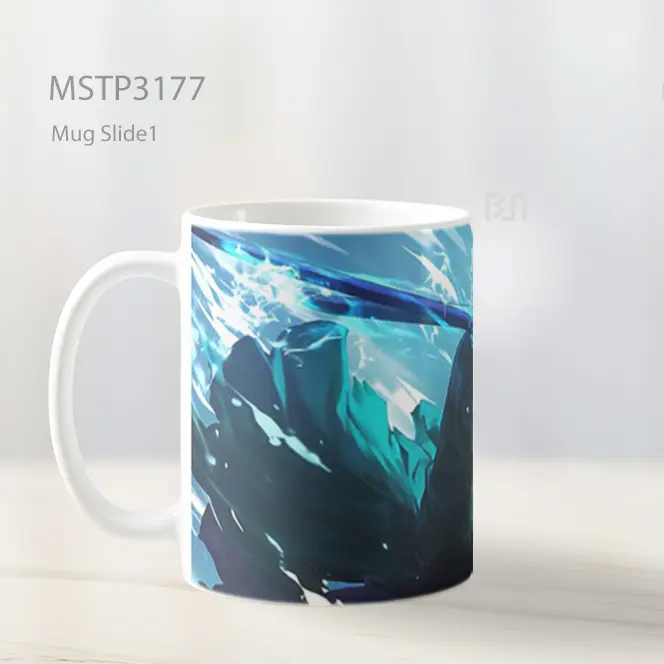 Zoro One Piece Two Sword Style Mug MSTP3177 - All-side / Desain