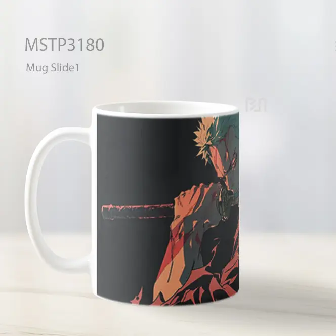 Zoro Pedang Berdarah One Piece Mug MSTP3180 - All-side / Desain