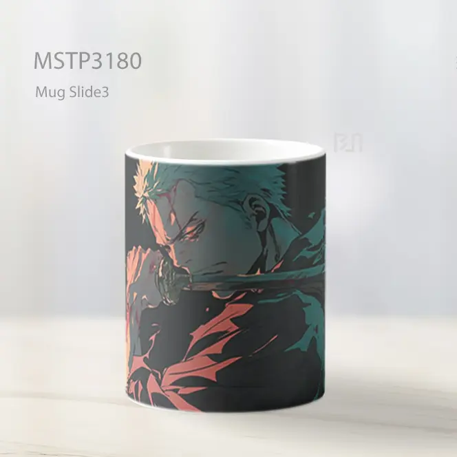 Zoro Pedang Berdarah One Piece Mug MSTP3180 - All-side / Desain