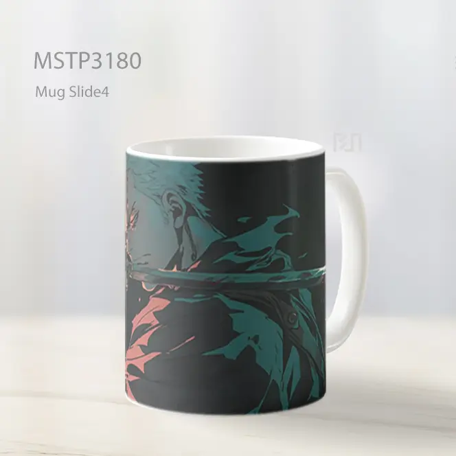 Zoro Pedang Berdarah One Piece Mug MSTP3180