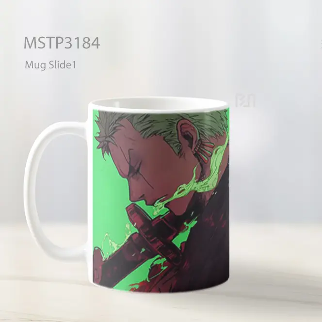 Zoro Pendekar Pedang Bersinar Mug MSTP3184 - All-side / Desain