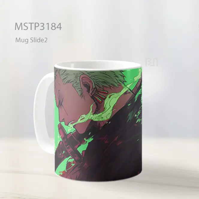 Zoro Pendekar Pedang Bersinar Mug MSTP3184 - All-side / Desain