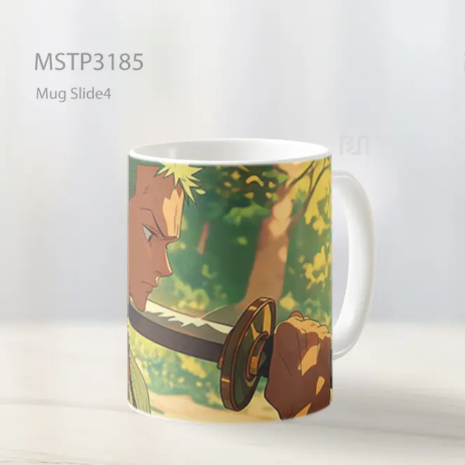 Zoro Pendekar Pedang Gaya Ghibli Mug MSTP3185
