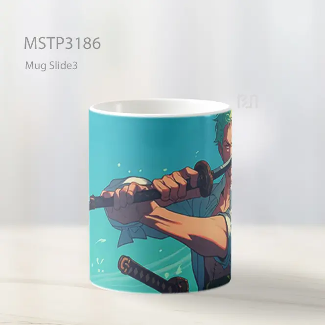 Zoro Pendekar Pedang Mug MSTP3186 - All-side / Desain