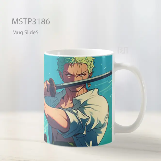 Zoro Pendekar Pedang Mug MSTP3186 - All-side / Desain
