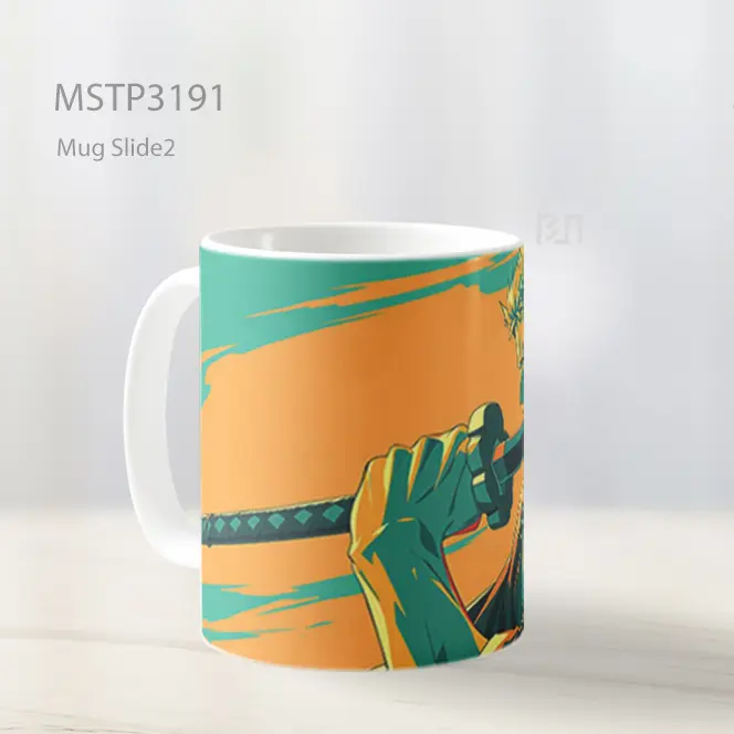 Zoro Roronoa One Piece Mug MSTP3191 - All-side / Desain