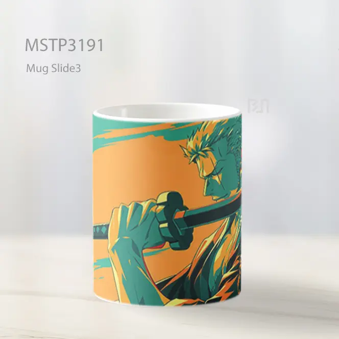 Zoro Roronoa One Piece Mug MSTP3191 - All-side / Desain