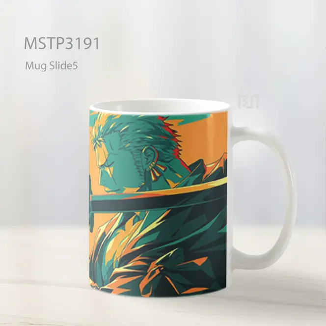 Zoro Roronoa One Piece Mug MSTP3191 - All-side / Desain
