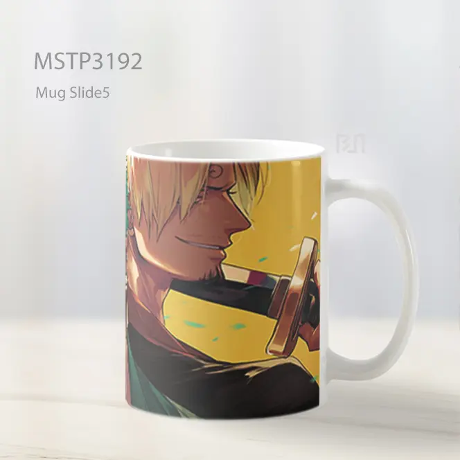 Zoro Roronoa One Piece Mug MSTP3192 - All-side / Desain