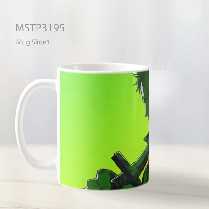 Zoro Semangat Samurai Mug MSTP3195 - All-side / Desain
