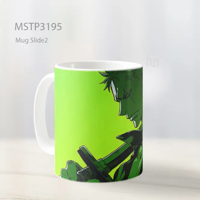 Zoro Semangat Samurai Mug MSTP3195 - All-side / Desain