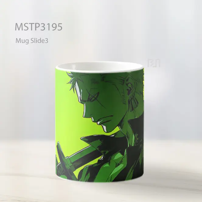 Zoro Semangat Samurai Mug MSTP3195 - All-side / Desain