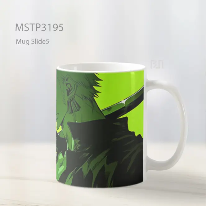 Zoro Semangat Samurai Mug MSTP3195 - All-side / Desain