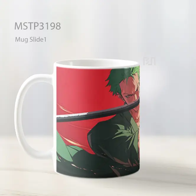Zoro Sikap Shura Mug MSTP3198 - All-side / Desain