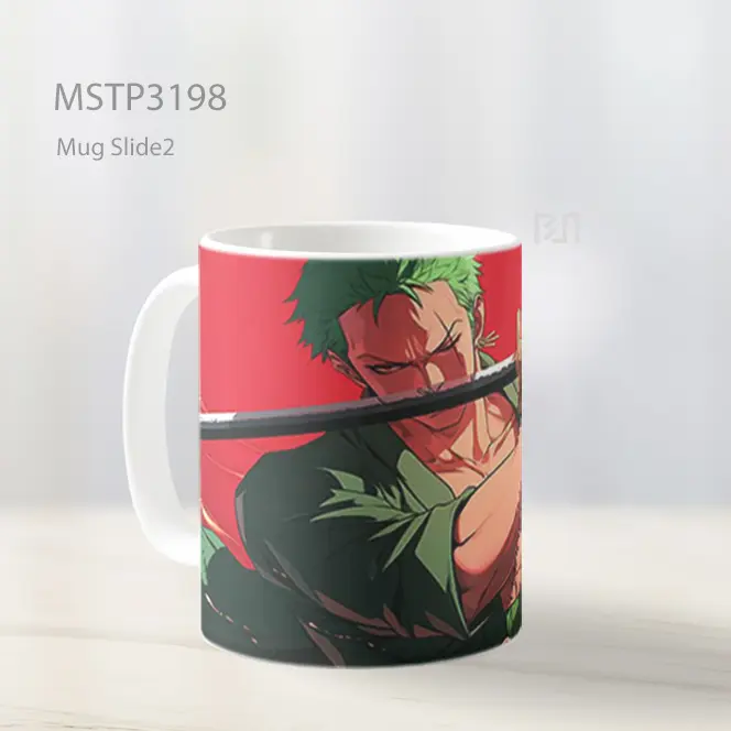 Zoro Sikap Shura Mug MSTP3198 - All-side / Desain