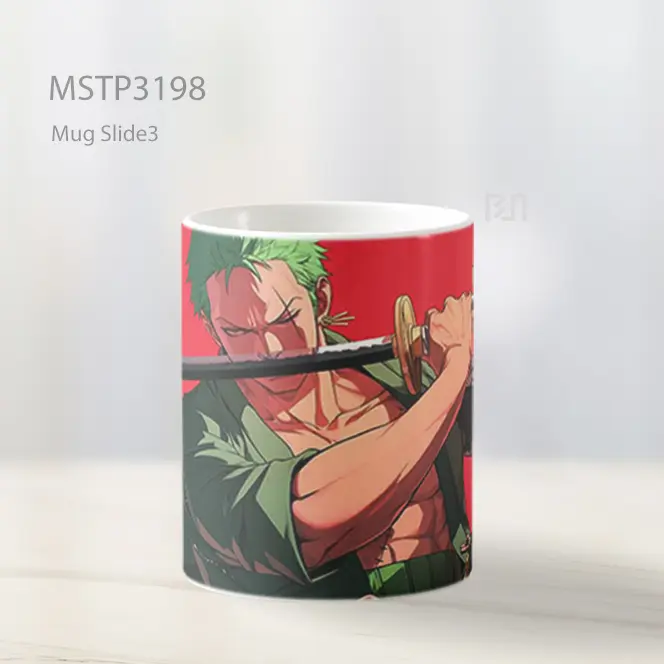 Zoro Sikap Shura Mug MSTP3198 - All-side / Desain