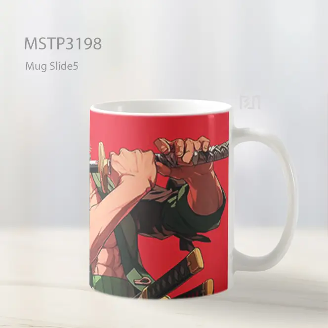 Zoro Sikap Shura Mug MSTP3198 - All-side / Desain