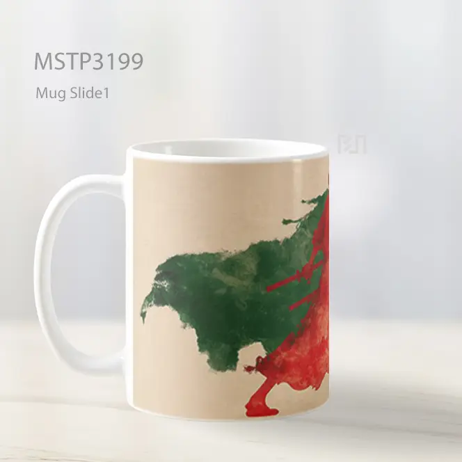 Zoro Siluet Ashura Mug MSTP3199 - All-side / Desain