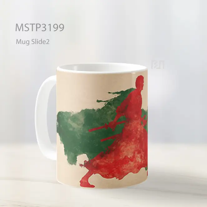 Zoro Siluet Ashura Mug MSTP3199 - All-side / Desain