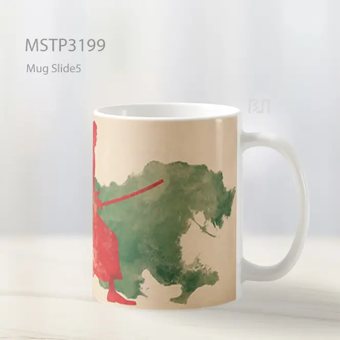 Zoro Siluet Ashura Mug MSTP3199 - All-side / Desain