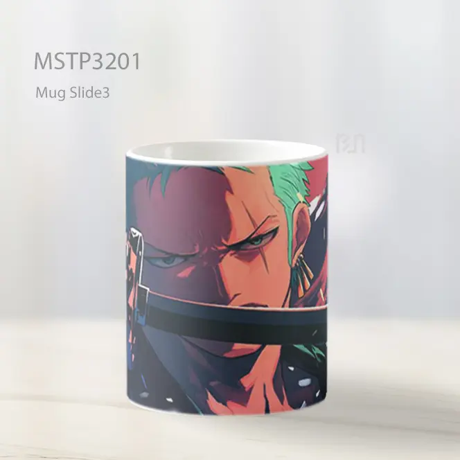 Zoro Tatapan Mematikan Mug MSTP3201 - All-side / Desain