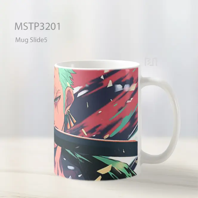 Zoro Tatapan Mematikan Mug MSTP3201 - All-side / Desain