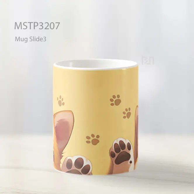 Anak Anjing Corgi Mug MSTP3207 - All-side / Desain