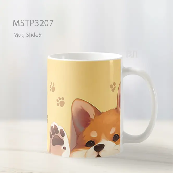 Anak Anjing Corgi Mug MSTP3207 - All-side / Desain