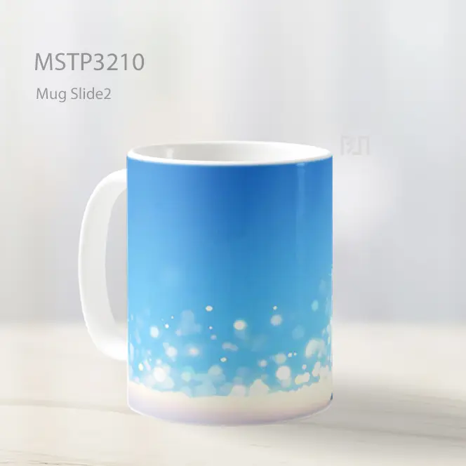 Anak Kucing Salju Mug MSTP3210 - All-side / Desain