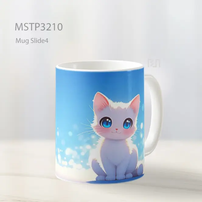 Mug Keramik Premium SNI - Anak Kucing Salju Mug MSTP3210