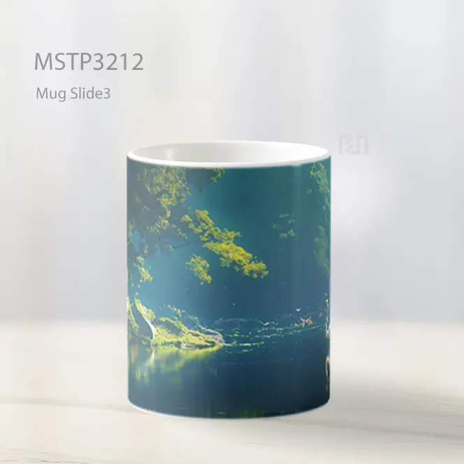 Angsa Di Danau Mug MSTP3212 - All-side / Desain