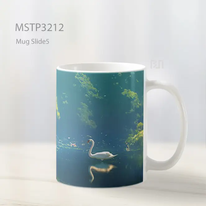 Angsa Di Danau Mug MSTP3212 - All-side / Desain