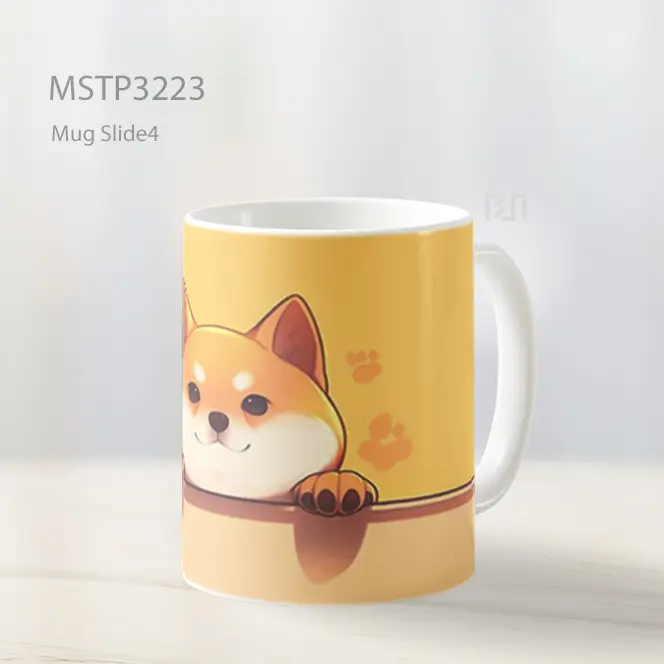 Anjing Shiba Senyum Mug MSTP3223