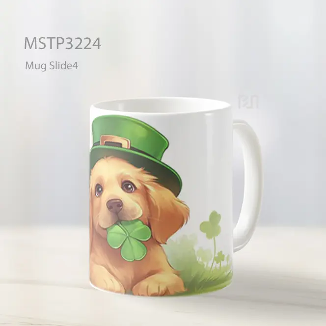 Anjing St. Patrick Mug MSTP3224