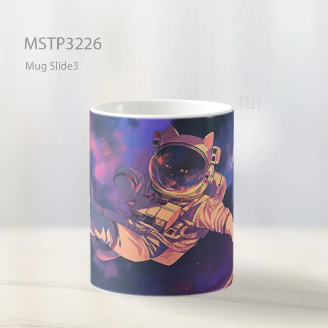 Astronot Anjing Mug MSTP3226 - All-side / Desain
