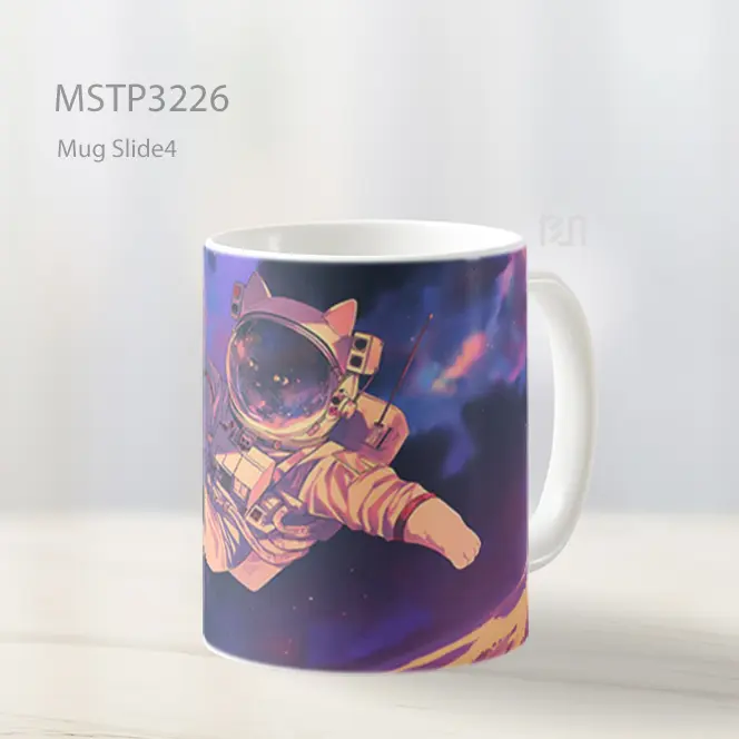 Mug Keramik Premium SNI - Astronot Anjing Mug MSTP3226