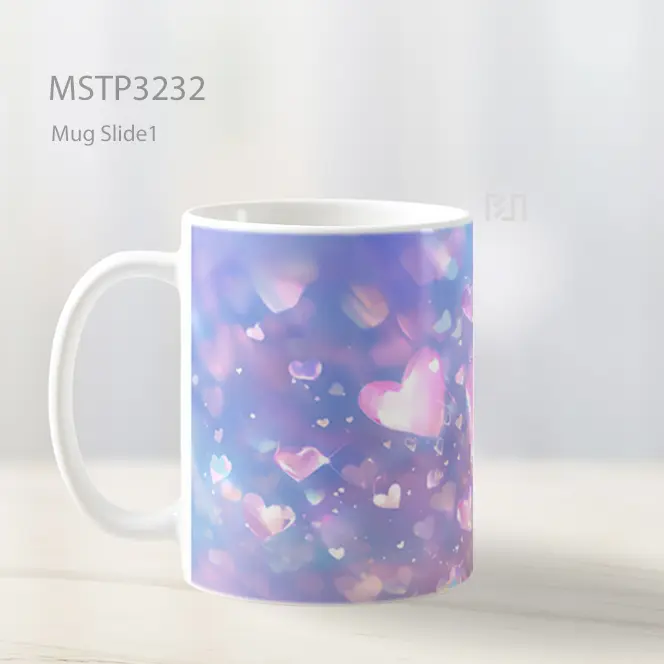 Awan Pink Kilau Mug MSTP3232 - All-side / Desain