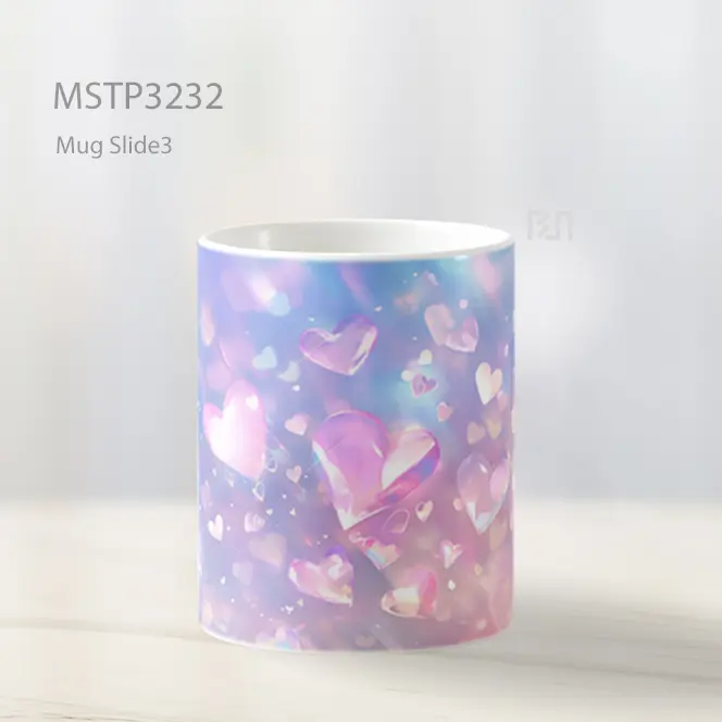 Awan Pink Kilau Mug MSTP3232 - All-side / Desain