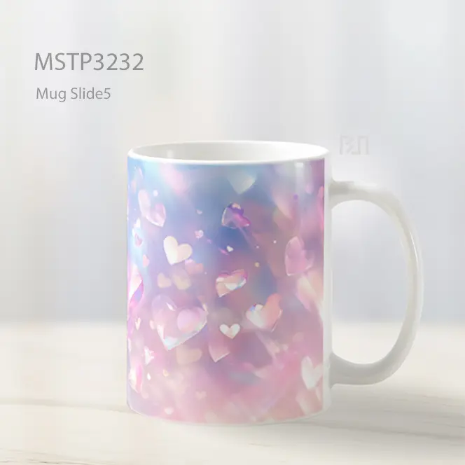 Awan Pink Kilau Mug MSTP3232 - All-side / Desain