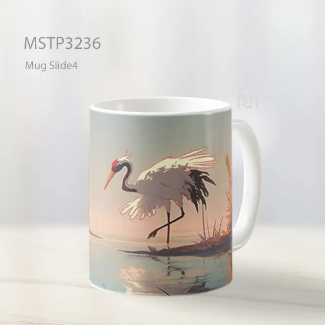 Bangau Di Rawa Mug MSTP3236
