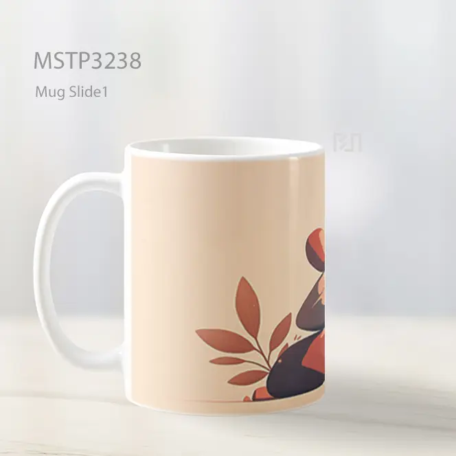 Batu Meditasi Mug MSTP3238 - All-side / Desain